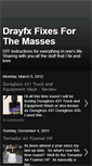 Mobile Screenshot of drayfx.blogspot.com