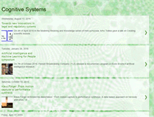 Tablet Screenshot of cogsys.blogspot.com