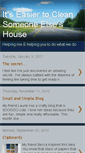 Mobile Screenshot of itseasiertocleansomeoneelseshouse.blogspot.com
