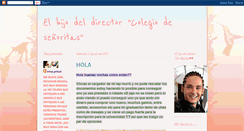 Desktop Screenshot of elhijodeldirector.blogspot.com