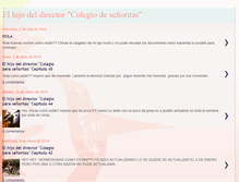 Tablet Screenshot of elhijodeldirector.blogspot.com