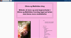 Desktop Screenshot of oliviaogmathilde.blogspot.com