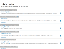 Tablet Screenshot of idahonative.blogspot.com