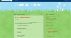 Desktop Screenshot of coloniabayer.blogspot.com