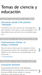 Mobile Screenshot of educacionyciencia.blogspot.com