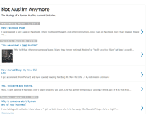 Tablet Screenshot of notmuslimanymore.blogspot.com