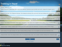 Tablet Screenshot of nepalecotrekking.blogspot.com