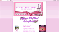 Desktop Screenshot of crocheemcadapontoumpensamento.blogspot.com