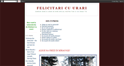 Desktop Screenshot of felicitari-cu-urari.blogspot.com