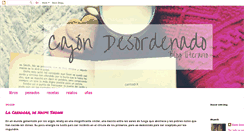 Desktop Screenshot of cajondesordenado.blogspot.com