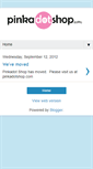 Mobile Screenshot of pinkadotshop.blogspot.com