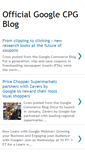 Mobile Screenshot of google-cpg.blogspot.com