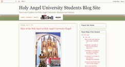 Desktop Screenshot of holyangeluniversity.blogspot.com