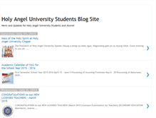 Tablet Screenshot of holyangeluniversity.blogspot.com