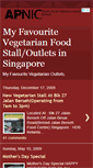 Mobile Screenshot of favorite-vegetarian-outlets.blogspot.com