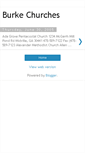 Mobile Screenshot of burkechurches.blogspot.com