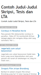 Mobile Screenshot of judul-lta-skripsi-tesis.blogspot.com