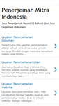 Mobile Screenshot of penerjemahmitraindonesia.blogspot.com