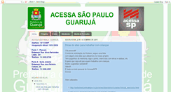 Desktop Screenshot of acessaspguaruja.blogspot.com