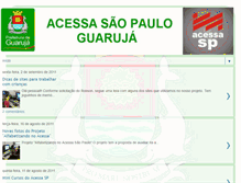 Tablet Screenshot of acessaspguaruja.blogspot.com