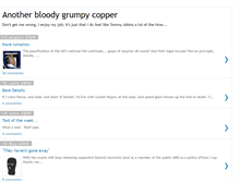 Tablet Screenshot of anotherbloodygrumpycopper.blogspot.com