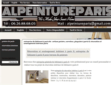 Tablet Screenshot of entreprise-batiment-renovation-idf.blogspot.com