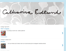 Tablet Screenshot of catharinaedlund.blogspot.com