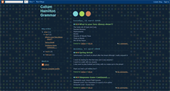 Desktop Screenshot of callumhamiltongrammar.blogspot.com