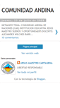Mobile Screenshot of comunidadandina1.blogspot.com