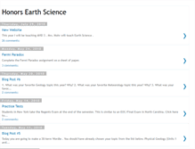 Tablet Screenshot of honorsearthscience.blogspot.com