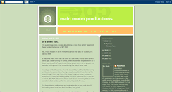 Desktop Screenshot of mainmoonproductions.blogspot.com