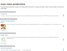 Tablet Screenshot of mainmoonproductions.blogspot.com