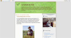 Desktop Screenshot of lacalicatadejose.blogspot.com