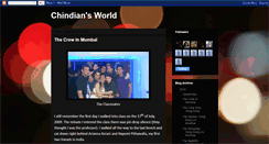 Desktop Screenshot of chindians-world.blogspot.com