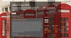 Desktop Screenshot of mightyadventuregirl.blogspot.com