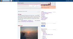 Desktop Screenshot of beachpanic.blogspot.com