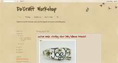 Desktop Screenshot of decraftworkshop.blogspot.com