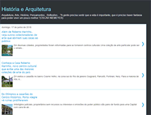 Tablet Screenshot of historiaearquitetura.blogspot.com