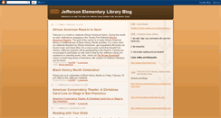 Desktop Screenshot of jeffersonelmlibrary.blogspot.com