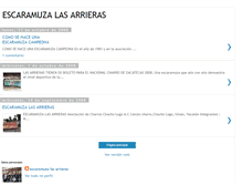 Tablet Screenshot of escaramuzalasarrieras.blogspot.com