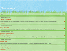 Tablet Screenshot of cheatingvegan.blogspot.com