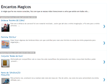 Tablet Screenshot of encantosmagicos.blogspot.com