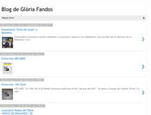 Tablet Screenshot of gloriafandos.blogspot.com