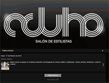 Tablet Screenshot of aduho.blogspot.com