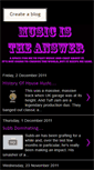 Mobile Screenshot of answermusic.blogspot.com