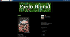 Desktop Screenshot of pablohajnal.blogspot.com