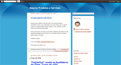 Desktop Screenshot of mayconprodutoseservicos.blogspot.com