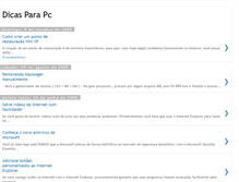 Tablet Screenshot of dicasparapceinternet.blogspot.com