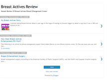 Tablet Screenshot of breast-actives-report.blogspot.com