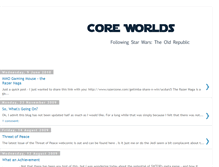 Tablet Screenshot of coreworlds.blogspot.com